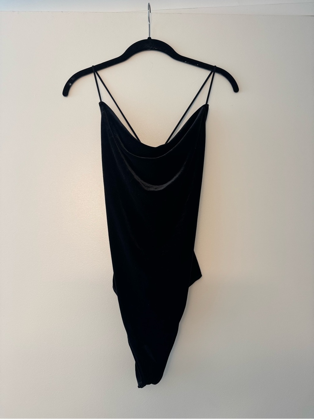 Abercrombie & Fitch Black Velvet Tank Top